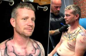 Quiso hacerse un tatuaje “original” y le salió esto, ahora no sabe qué hacer con su vidauna por la #8