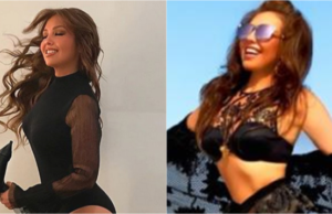 “Vieja ridícula”, “repugnante”, “gorda”, fueron los duros comentarios que recibió Thalía por esta foto en bikini