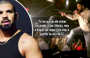 Drake para concierto por acoso sexual; amenaza a hombre que tocaba a chicas del público