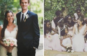 Estaba a punto de caminar por el altar. En ese momento le reveló al novio que adoptó a 13 niñas