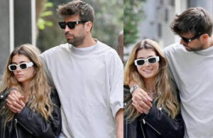 Captan a Clara Chía y Piqué tras video de Shakira y sus hijos, de los más felices