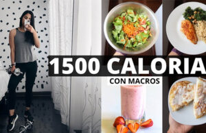 Dieta de las 1500 calorías para bajar de peso