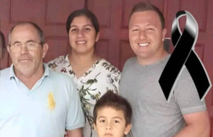 Se cayo el techo de una habitación y partieron cuatro hermanitos