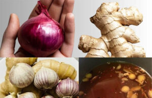 Conoce los beneficios del ajo, la cebolla y el jengibre